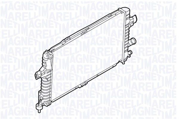 MAGNETI MARELLI Radiaator,mootorijahutus 350213130500